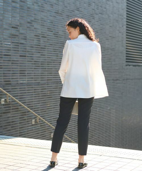 CARA O CRUZ / キャラ・オ・クルス シャツ・ブラウス | 洗える タックブラウス | 詳細21