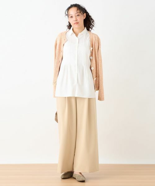 CARA O CRUZ / キャラ・オ・クルス シャツ・ブラウス | 洗える タックブラウス | 詳細27