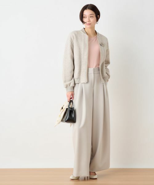 CARA O CRUZ / キャラ・オ・クルス その他パンツ | タックワイドパンツ | 詳細15