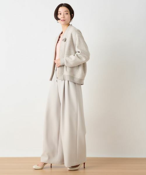 CARA O CRUZ / キャラ・オ・クルス その他パンツ | タックワイドパンツ | 詳細16