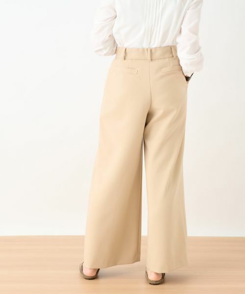 CARA O CRUZ / キャラ・オ・クルス その他パンツ | タックワイドパンツ | 詳細22