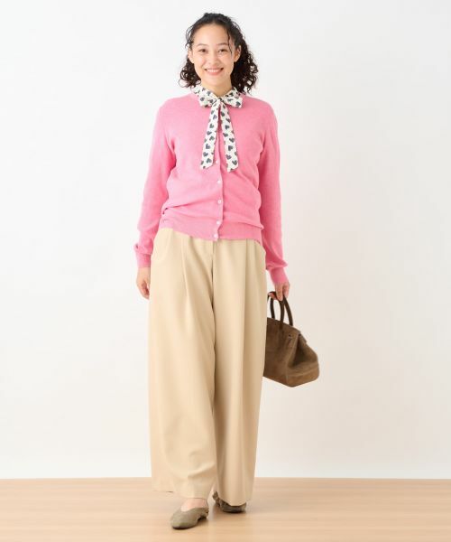 CARA O CRUZ / キャラ・オ・クルス その他パンツ | タックワイドパンツ | 詳細23