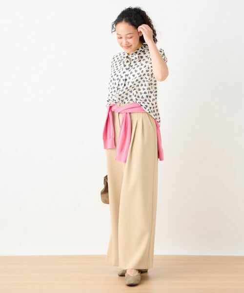 CARA O CRUZ / キャラ・オ・クルス その他パンツ | タックワイドパンツ | 詳細27