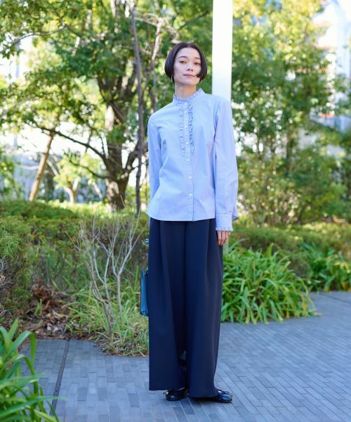 CARA O CRUZ / キャラ・オ・クルス その他パンツ | タックワイドパンツ | 詳細9