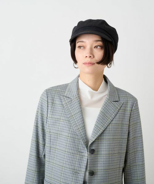 CARA O CRUZ / キャラ・オ・クルス テーラードジャケット | のびのび チェックジャケット | 詳細23