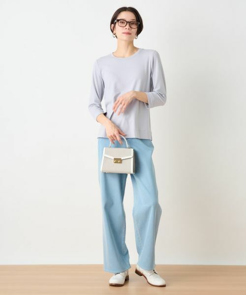 CARA O CRUZ / キャラ・オ・クルス カットソー | 洗える 7分袖カットソー | 詳細11