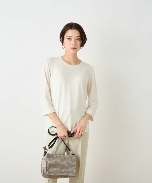 CARA O CRUZ / キャラ・オ・クルス カットソー | 洗える 7分袖カットソー | 詳細14