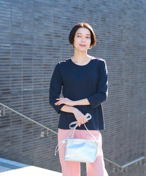 CARA O CRUZ / キャラ・オ・クルス カットソー | 洗える 7分袖カットソー | 詳細2