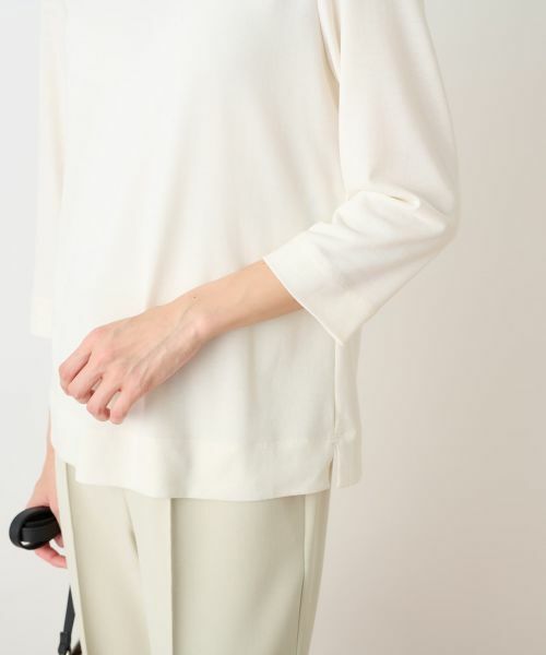 CARA O CRUZ / キャラ・オ・クルス カットソー | 洗える 7分袖カットソー | 詳細22