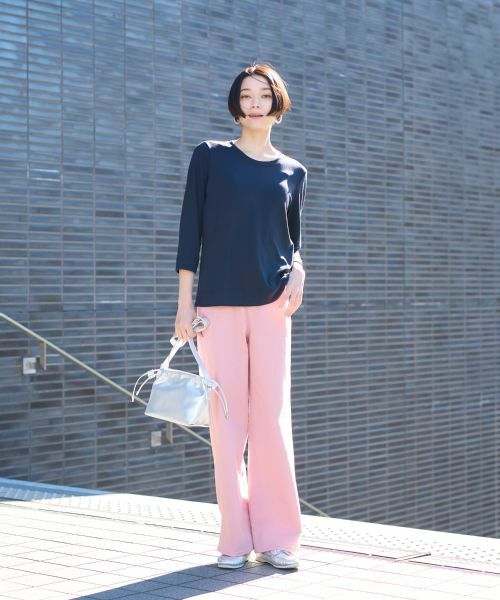 CARA O CRUZ / キャラ・オ・クルス カットソー | 洗える 7分袖カットソー | 詳細4