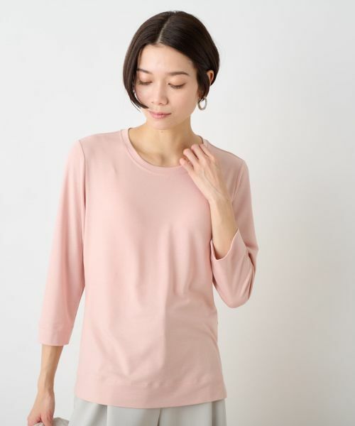 CARA O CRUZ / キャラ・オ・クルス カットソー | 洗える 7分袖カットソー | 詳細5