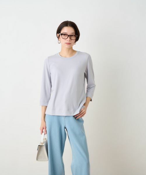 CARA O CRUZ / キャラ・オ・クルス カットソー | 洗える 7分袖カットソー | 詳細9