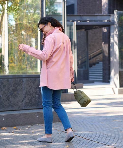 CARA O CRUZ / キャラ・オ・クルス シャツ・ブラウス | 洗える カラーデニムシャツ【セットアップ】 | 詳細14