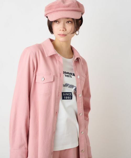 CARA O CRUZ / キャラ・オ・クルス シャツ・ブラウス | 洗える カラーデニムシャツ【セットアップ】 | 詳細2