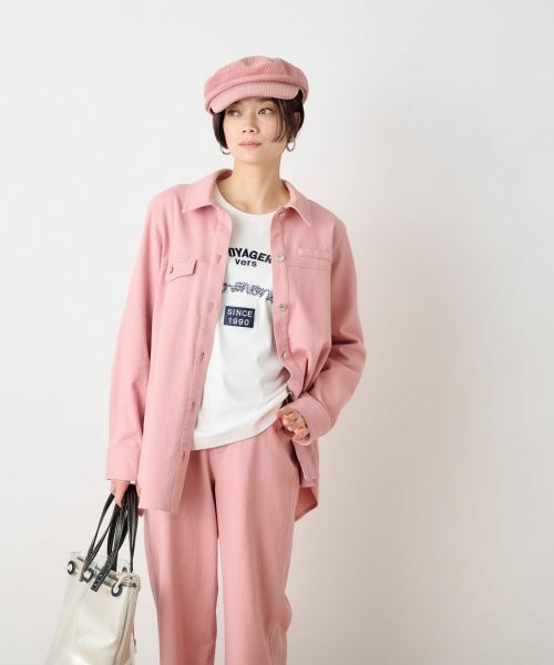 CARA O CRUZ / キャラ・オ・クルス シャツ・ブラウス | 洗える カラーデニムシャツ【セットアップ】 | 詳細3