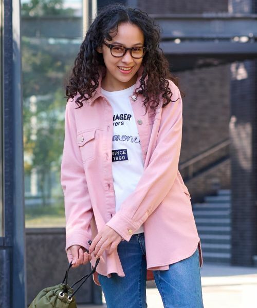 CARA O CRUZ / キャラ・オ・クルス シャツ・ブラウス | 洗える カラーデニムシャツ【セットアップ】 | 詳細8