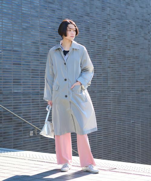 CARA O CRUZ / キャラ・オ・クルス デニムパンツ | 洗える 後ろウエストゴムカラーデニム【セットアップ】 | 詳細12