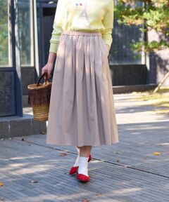 CARA O CRUZ / キャラ・オ・クルス ミニ・ひざ丈スカート | ウエストゴムフレアスカート