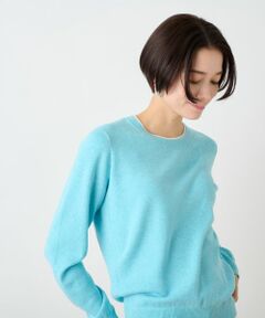 CARA O CRUZ / キャラ・オ・クルス ニット・セーター | 洗える 衿ぐり配色ニット