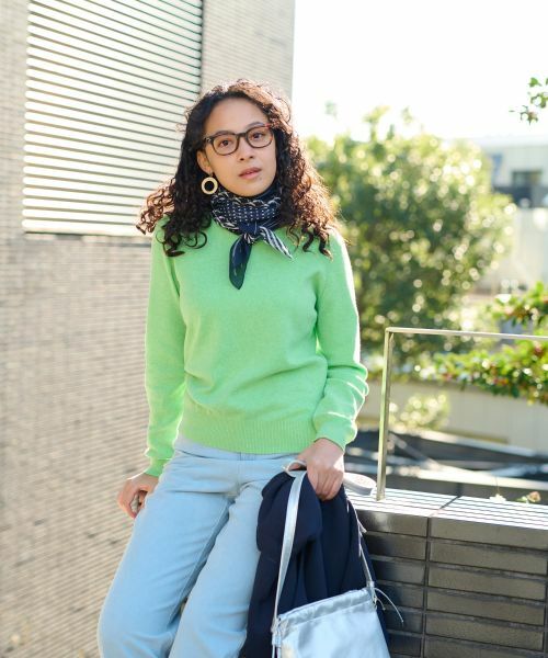 CARA O CRUZ / キャラ・オ・クルス ニット・セーター | 洗える 衿ぐり配色ニット | 詳細15