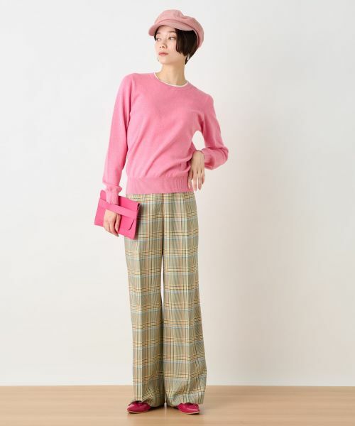 CARA O CRUZ / キャラ・オ・クルス ニット・セーター | 洗える 衿ぐり配色ニット | 詳細21