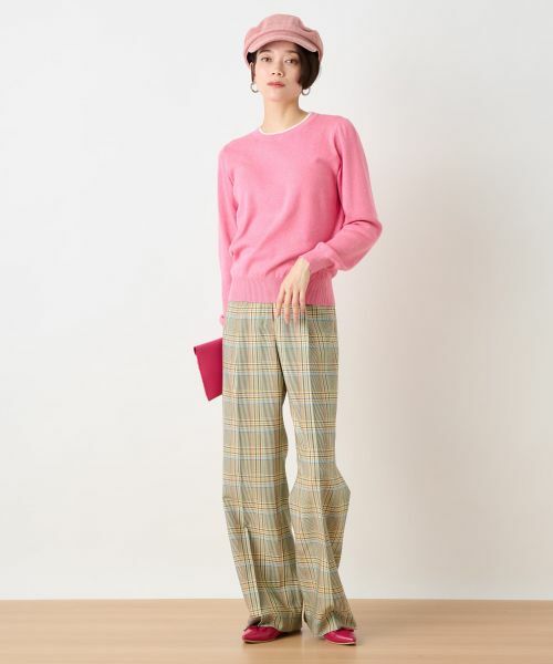 CARA O CRUZ / キャラ・オ・クルス ニット・セーター | 洗える 衿ぐり配色ニット | 詳細22