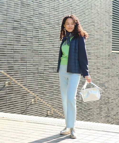 CARA O CRUZ / キャラ・オ・クルス ニット・セーター | 洗える 衿ぐり配色ニット | 詳細24