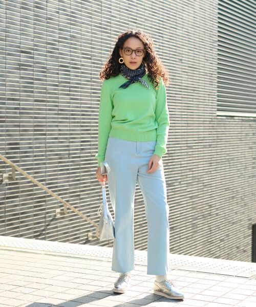 CARA O CRUZ / キャラ・オ・クルス ニット・セーター | 洗える 衿ぐり配色ニット | 詳細28