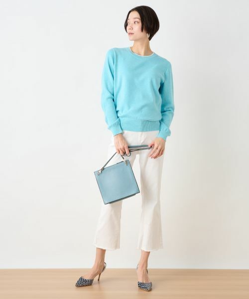 CARA O CRUZ / キャラ・オ・クルス ニット・セーター | 洗える 衿ぐり配色ニット | 詳細6