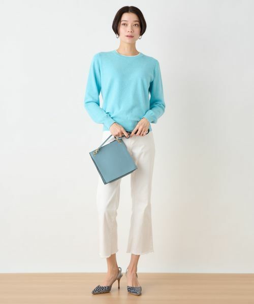 CARA O CRUZ / キャラ・オ・クルス ニット・セーター | 洗える 衿ぐり配色ニット | 詳細8