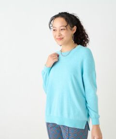 CARA O CRUZ / キャラ・オ・クルス ニット・セーター | 洗える ドロップショルダーニット