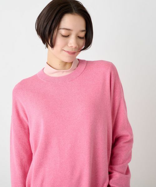 CARA O CRUZ / キャラ・オ・クルス ニット・セーター | 洗える ドロップショルダーニット | 詳細10