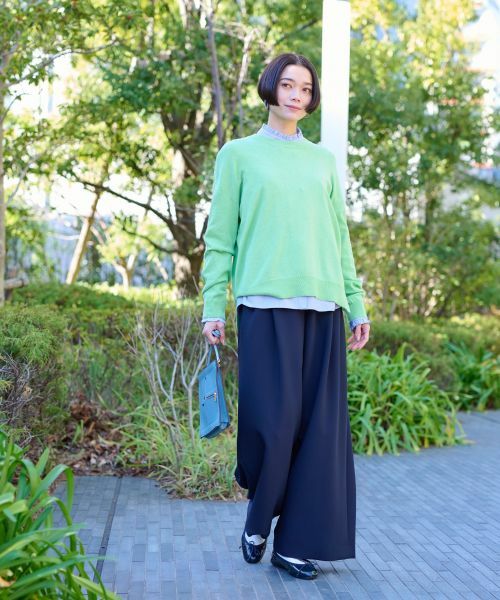 CARA O CRUZ / キャラ・オ・クルス ニット・セーター | 洗える ドロップショルダーニット | 詳細4