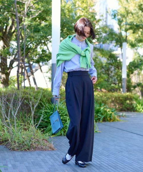 CARA O CRUZ / キャラ・オ・クルス ニット・セーター | 洗える ドロップショルダーニット | 詳細7