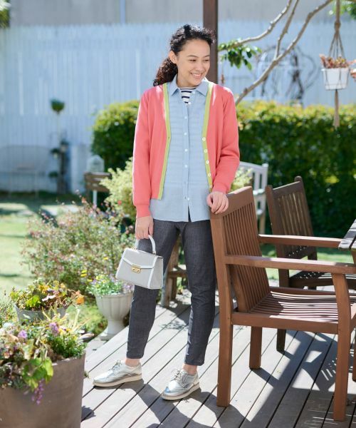 CARA O CRUZ / キャラ・オ・クルス カーディガン・ボレロ | 洗える Vネックカーディガン | 詳細11