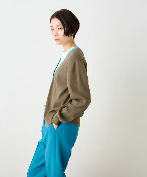CARA O CRUZ / キャラ・オ・クルス カーディガン・ボレロ | 洗える Vネックカーディガン | 詳細23