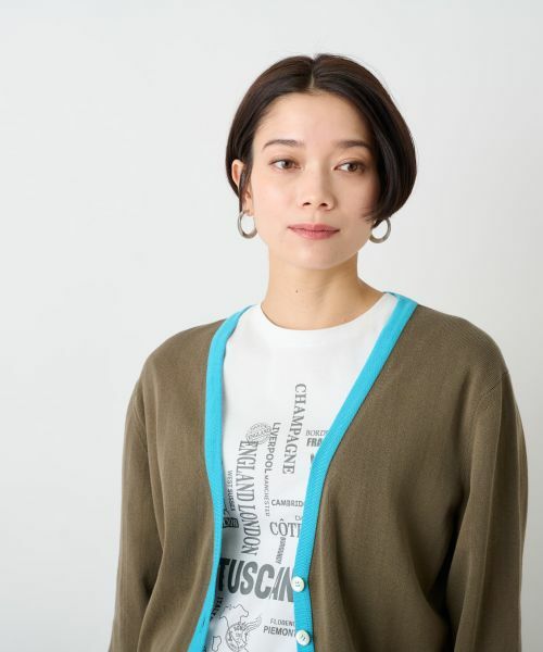 CARA O CRUZ / キャラ・オ・クルス カーディガン・ボレロ | 洗える Vネックカーディガン | 詳細24