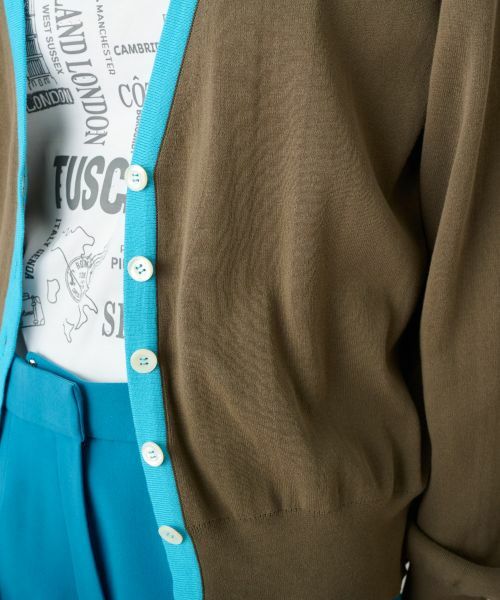 CARA O CRUZ / キャラ・オ・クルス カーディガン・ボレロ | 洗える Vネックカーディガン | 詳細26