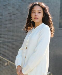 CARA O CRUZ / キャラ・オ・クルス カーディガン・ボレロ | 配色ボタンカーディガン