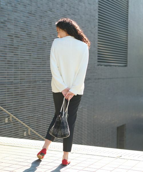 CARA O CRUZ / キャラ・オ・クルス カーディガン・ボレロ | 配色ボタンカーディガン | 詳細25