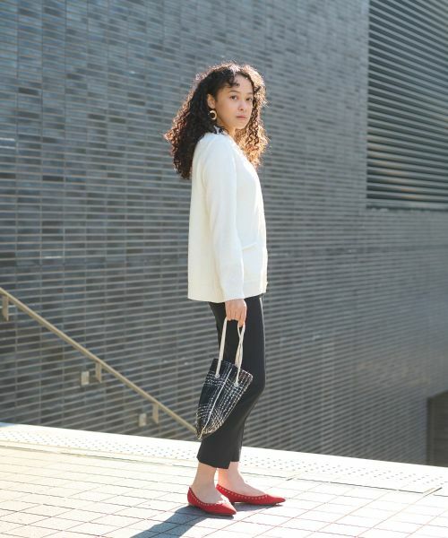 CARA O CRUZ / キャラ・オ・クルス カーディガン・ボレロ | 配色ボタンカーディガン | 詳細26