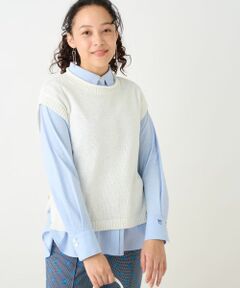 CARA O CRUZ / キャラ・オ・クルス テーラードジャケット | ニットベスト