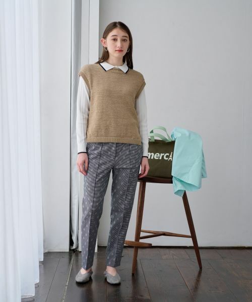 CARA O CRUZ / キャラ・オ・クルス テーラードジャケット | ニットベスト | 詳細11