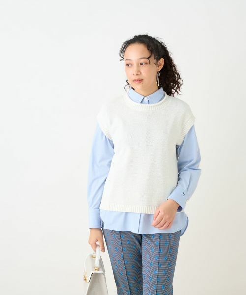 CARA O CRUZ / キャラ・オ・クルス テーラードジャケット | ニットベスト | 詳細15