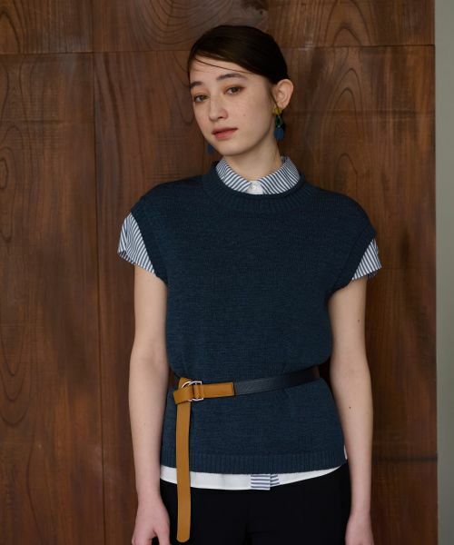 CARA O CRUZ / キャラ・オ・クルス テーラードジャケット | ニットベスト | 詳細2