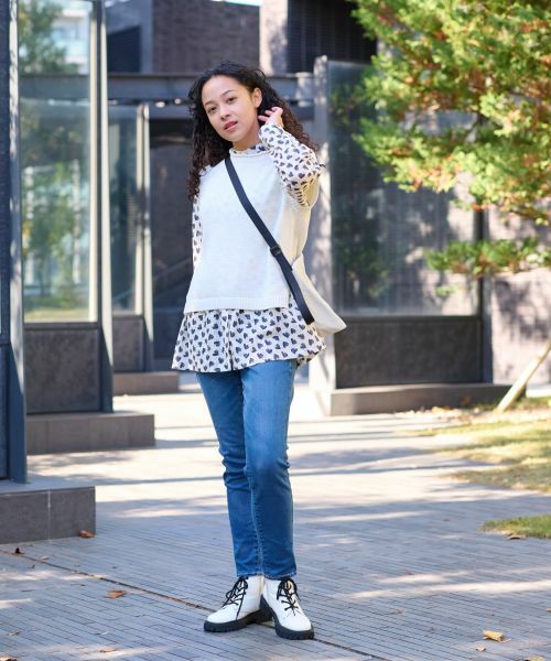 CARA O CRUZ / キャラ・オ・クルス テーラードジャケット | ニットベスト | 詳細28