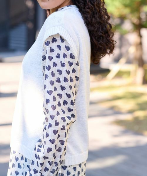 CARA O CRUZ / キャラ・オ・クルス テーラードジャケット | ニットベスト | 詳細29