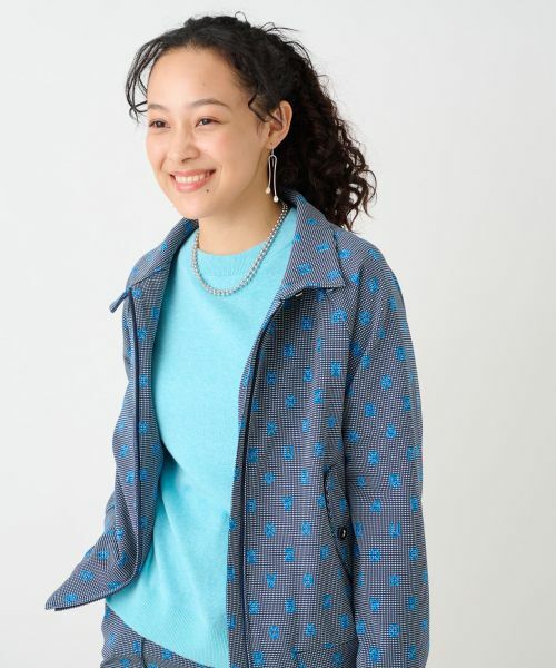 CARA O CRUZ / キャラ・オ・クルス その他アウター | 洗える ジャカードジャケット【産地ナブル】【セットアップ対応商品】 | 詳細11