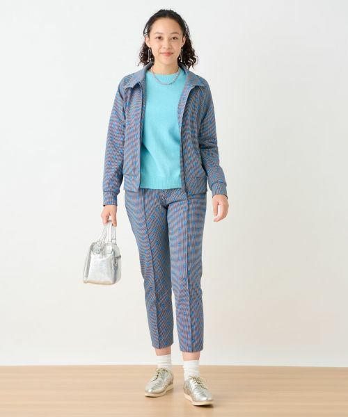 CARA O CRUZ / キャラ・オ・クルス その他アウター | 洗える ジャカードジャケット【産地ナブル】【セットアップ対応商品】 | 詳細14