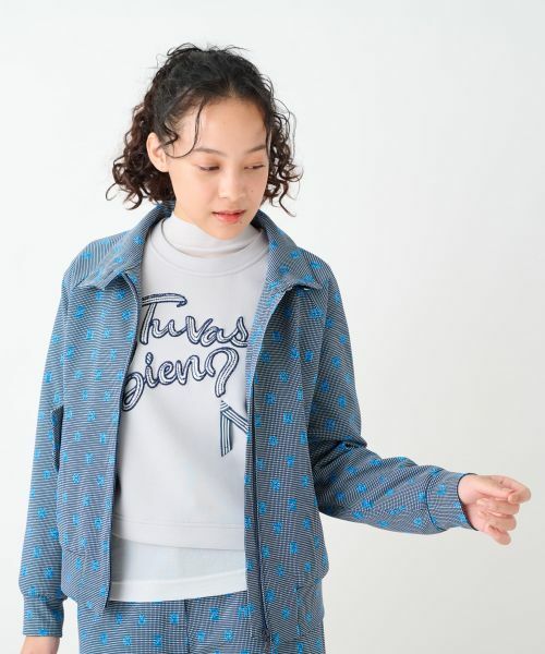 CARA O CRUZ / キャラ・オ・クルス その他アウター | 洗える ジャカードジャケット【産地ナブル】【セットアップ対応商品】 | 詳細15